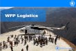 WFP Logistics · Supply Chain Management Dashboard SCM Dashboard Main Achievements • Lead time reduction (e.g. over 60 days reduction in Sahel crisis) • No major food pipeline