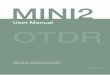 MINI2 - innoinstrument.com User Manual Ver... · 4 Contents Preface Chapter 1: Overview Introduction Basic function OTDR test VFL/Light source module Fiber end inspection tester module