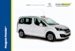 Premier from Peugeot and Cab Direct - s22345.pcdn.co · Available exclusively from Cab Direct, Peugeot Premier™ combines all you need in a modern day cab with truly great economy