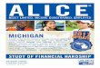 ALICE - micauw.org ALICE Report... · Andrew Abrahamson Helen McGinnis Dan Treglia, Ph.D. ALICE Research Advisory Committee for Michigan. v WHAT’S NEW Data & Methodology Updates