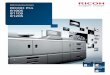 B&W Production Printers RICOH Pro 8100S 8110S 8120S · At Ricoh, our continually ... Print speed: 95/110/135 ppm Warm up time: Less than 360 seconds Dimension (WxDxH): 1,320x1,110x1,460