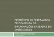 PROTÓTIPO DE FERRAMENTA DE CONSULTA DE …campeche.inf.furb.br/tccs/2012-I/TCC2012-1-24-AP-PeterARausch.pdf · OBJETIVOS Ferramenta para extrair informações de base de dados baseada