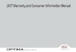2017 Warranty and Consumer Information Manual...JFA Hev 17MY(표지)(170109).indd 1 2017-01-09 오후 4:39:05. 1 ... warranty manual, Kia Motors America, Inc. (“Kia”) warrants