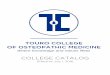Touro College of Osteopathic Medicine College Touro College of Osteopathic Medicine College Catalog