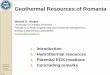 Geothermal Resources of Romania - .Geothermal Geothermal Resources of RomaniaResources of Romania