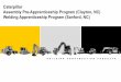 Caterpillar Assembly Pre-Apprenticeship Program (Clayton ... · B U I L D I N G C O N S T R U C T I O N P R O D U C T S Caterpillar Assembly Pre-Apprenticeship Program (Clayton, NC)