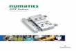 Compact Guide Slide - ASCO Asset Library/numatics-series-cgt-compact-slide... · *SentronicD Proportional Valves, CGT Compact Slides, NR Series Rodless and Air Bellows are limited
