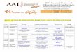 elcome to to! AALJ Welcome · Paul Dores, Ph.D Hon. Robert Iafe Pacific Ballroom 3:00 PM Break Facilitators 3:15 PM to 4:30 PM ... materials which incorporates slides, 