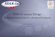 MAX IV Lattice Design - trash.net Home - trash.netleemann/work/max/Slides_LER_2010_Leemann.pdf · MAX IV Lattice Design: ... PAC ’07 → 3.0/1.5 GeV rings stacked, ... • Not satisﬁed