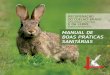Oryctolagus cuniculus Lepus granatensis): MANUAL DE BOAS ... Controlo de doen§as virais do coelho