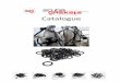 Catalogue - scubagaskets.com · Nowadays a great variety of O-rings are used, in scuba equipment than the traditional NBR-Buna-N material, like EPDM Sh70, EPDMSh85, Viton® Sh75 -Sh90,