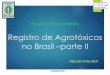 Registro de Agrotóxicos no Brasil - ler.esalq.usp.br Agrotoxicos... · apresentação de testes toxicológicos. ... o Tipos de solos: Gleissolo Melânico Alumínico típico (GM),