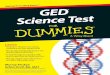 GED - download.e-bookshelf.de · ou’ve decided to take the General Education Development (GED) test to earn the equivalent of a high school diploma. Congratulations! You’re about