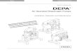 Air Operated Diaphragm Pumps - ש.אל ציוד טכני · Air Operated Diaphragm Pumps 1.0 General The following instructions solely refer to DEPA Air Operated Diaphragm Pumps