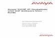 Avaya 1165E IP Deskphone with SIP Software User .Avaya 1165E IP Deskphone with SIP Software User