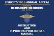 INSTRUCTION AND REPORTING PROCEDURES .INSTRUCTION AND REPORTING PROCEDURES MANUAL ... 3 Bishopâ€™s