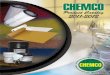 Product Catalog 2011-2012 - Dudley C. Jackson · Product Catalog 2011-2012. ChemCo mission statement ... and marketing have been unmatched in the spray booth & filtration industry