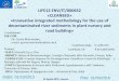 LIFE12 ENV/IT/000652 «CLEANSED» «Innovative integrated ...lifesekret.com/wp-content/uploads/2014/01/5_Masciadaro-Livorno-14... · Aumento dei nutrienti organici e inorganici Aumento