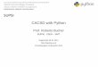 CACSD with Python - SUPSIrepository.supsi.ch/5918/1/PresentazionePython.pdf · DTI / ISEA / LSM / Titolo principale della presentazione CACSD with Python Prof. Roberto Bucher SUPSI