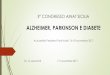 ALZHEIMER, PARKINSON E DIABETE - .malattia di Alzheimer e di Parkinson + Patologia diabetica