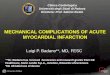 MECHANICAL COMPLICATIONS OF ACUTE MYOCARDIAL INFARCTIONassets.escardio.org/Assets/Presentations/OTHER2010/EAE-echo... · MECHANICAL COMPLICATIONS OF ACUTE MYOCARDIAL INFARCTION Luigi