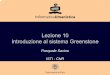 Lezione 10 Introduzione al sistema Greenstone lezioni 05-06/Lezione...Pasquale Savino – ISTI-CNR 3 Editoria Elettronica (Biblioteche Digitali) – a.a. 2005-06 Lezione 10 – Introduzione