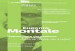 Eugenio Montale - bachecapellecchia.files.wordpress.com · “Sassetti-Peruzzi” di Firenze diciassettesima edizione. 2 3 ... * Diesse è soggetto accreditato per la formazione del