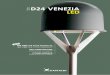 D24 VENEZIA LED - Castaldi Lighting · LED COB ad alta efficienza, Resa cromatica >80, alimentatore elettronico con riduzione notturna automatica. Protezione contro le extra-tensioni