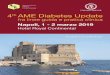 Napoli, 1 - 2 marzo 2019 Informazioni generali · • Dagli epato-protettori al trapianto di fegato 12.15 - 13.30 Topic 6 Impiego delle tecnologie per monitoraggio e cura del diabetico