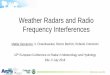 Weather Radars and Radio Frequency Interferences · ERAD, Ede, 5 July 2018 Introduction Frequency allocation defined in the International Telecommunication Union (ITU) radio regulations