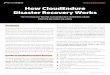 How CloudEndure Disaster Recovery Works Technical White ... · CloudEndure Disaster Recovery is a Software-as-a-Service (SaaS) solution that replicates any workload from any source