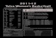 2011-12 Tulsa Women’s Basketball - CBSSports.comgrfx.cstv.com/photos/schools/tuls/sports/w-baskbl/auto_pdf/2011-12/... · 2011-12 Tulsa Women’s Basketball 2011-12 Tulsa Schedule/Results