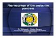 Pharmacology of the endocrine pancreas - ocw.usu.ac.idocw.usu.ac.id/course/download/1110000095-metabolism-system/mbs127... · INSULIN Mekanisme intrasel sekresi insulin oleh βcells