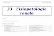 33. Fisiopatologia renale - .Fisiopatologia renale. 1 33. Fisiopatologia renale I edizione In collaborazione