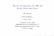On the 'A' that links the 'M's of Maths, Music and Mapsjno/ps/cehum13-en.pdf · On the ’A’ that links the ’M’s of Maths, ... Albert Camus (1913-60): Music is ... On the 'A
