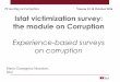 TF meeting on Corruption Istat victimization survey: the ... Istat victimization survey: the module