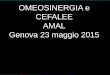 OMEOSINERGIA e CEFALEE AMAL Genova 23 maggio 2015agopunturagenova.it/sites/default/files/Dott. Frassineti.pdf · Grazie a tale legge non può esistere l’errore, lo sbaglio, né