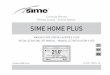 Control Remoto SIME HOME PLUS - sime.co. Fonderie SIME S.p.A. 6318190 - 10/2014 - R0 ES EN IT SIME