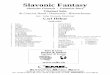 EMR 16035 Slavonic Fantasy WB version virtuoso MILAN · Slavische Fantasie / Fantaisie Slave Clarinet Solo & Concert Band / Harmonie / Blasorchester Arr.: John Glenesk Mortimer Carl