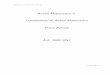 Analisi Matematica II Complementi di Analisi Matematica ...130.251.121.2/DidRes/Analisi/PrPzCa.pdf · Complementi di Analisi Polo di Savona Analisi Matematica II Complementi di Analisi