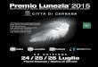Conferimento al Valore Musical-Letterario delle Canzoni ... · Premio Lunezia ® 2015 Conferimento al Valore Musical-Letterario delle Canzoni Italiane CITTÀ DI CARRARA 24 / 25