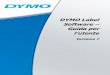 DYMO Label Software – Guida per l’utenteriservata.futurwebonline.it/Assistenza/Stampanti/Dymo/LabelWriter... · si ripresenterà ripetutamente ad ogni avvio del programma. Per