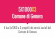 5X1000X3 Comune di Genova · Progetto 1 AUTONOMIA a favore di ragazzi inseriti presso strutture educative residenziali convenzionate/accreditate Target Ragazzi inseriti presso strutture