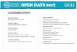 Calendario OpenDay 2017 - unict.it OpenDays 2017.pdf · Giovedì 23 febbraio Dipartimento di Scienze del Farmaco Dipartimento di Scienze Chimiche Dipartimento di Agricoltura Alimentazione