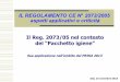 IL REGOLAMENTO CE N° 2073/2005 aspetti applicativi e ...portale.asl.at.it/Apps/portaleasl.nsf/anag_V_modulistica... · IL REGOLAMENTO CE N° 2073/2005 ... campionamento. COMUNICAZIONE