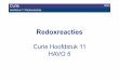 Curie Hoofdstuk 11 HAVO 5 - 11...  Hoofdstuk 11 Redoxreacties Metalen en metaal-ionen Metalen kunnen