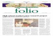 UNIVERSITY OF ALBERTApublicas/folio/38/20/img/folio.pdf · UNIVERSITY OF ALBERTA News outlet The next edition of Folio is Sept. 7. Meanwhile, check out ... By Phoebe Dey S eventeen-year-old