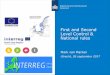 First and Second Level Control & National rules · Toepasselijke EU-regelgeving 4 RVO, M van Marken, Utrecht, 26 september 2017 •Verordening 1303/2013 – CPR •Verordening 1299/2013