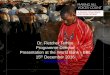 Dr. Fletcher Tembo Programme Director Presentation at the ... · Dr. Fletcher Tembo Programme Director Presentation at the World Bank - BBL 15th December 2016 ftembo@hivos.org