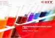 LIDL recommendation List - CHTfile/LIDL-Recommendation-List.pdf · The LIDL – Manufacturing Restricted Substances List (MRSL) for apparel and hometextiles is a list of ... published